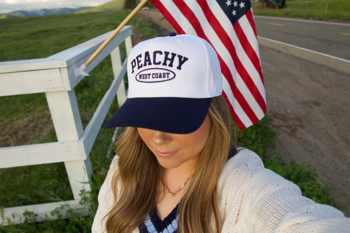 Peachy Trucker Hat