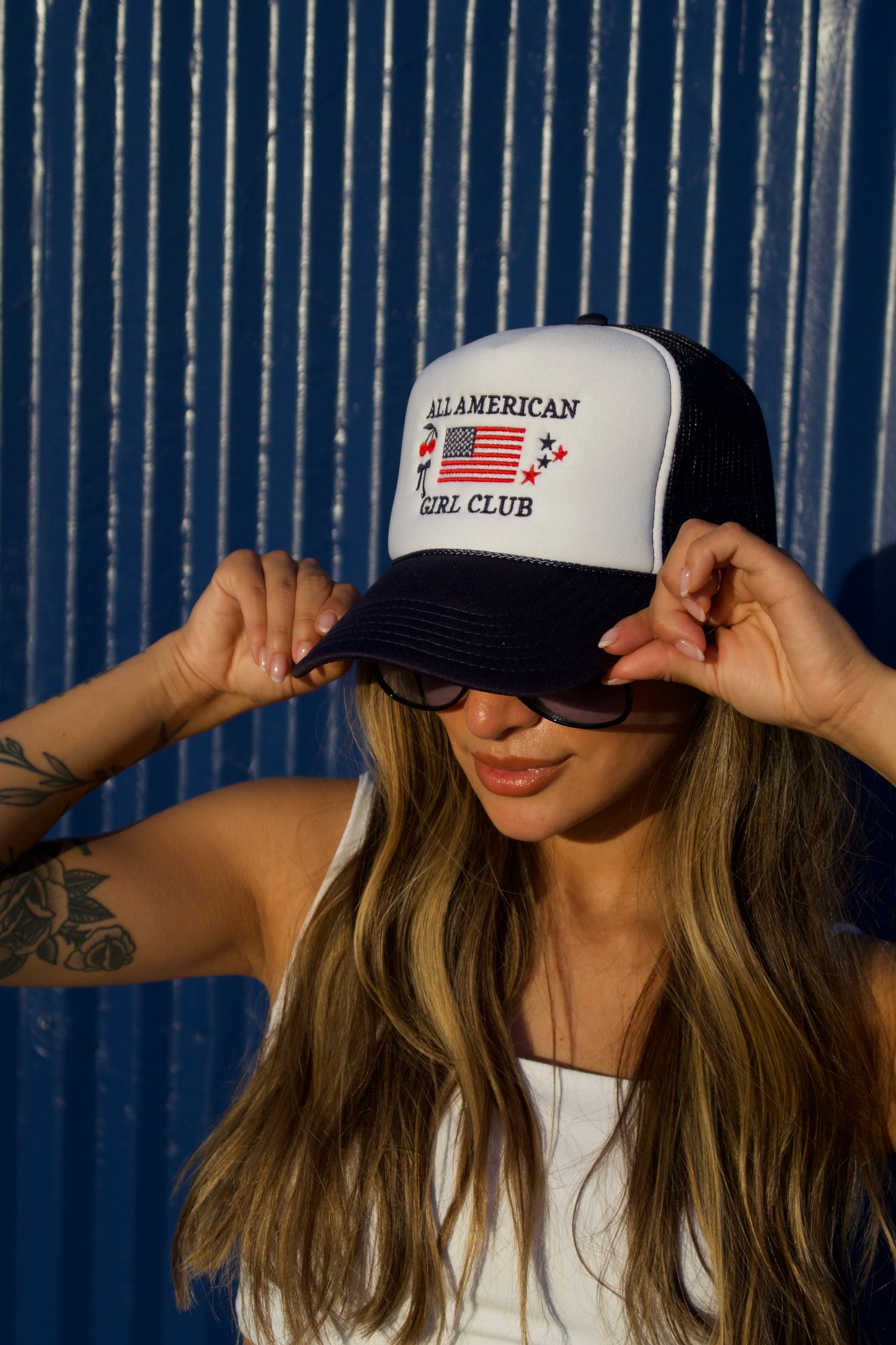 All American Girl Club Trucker Hat