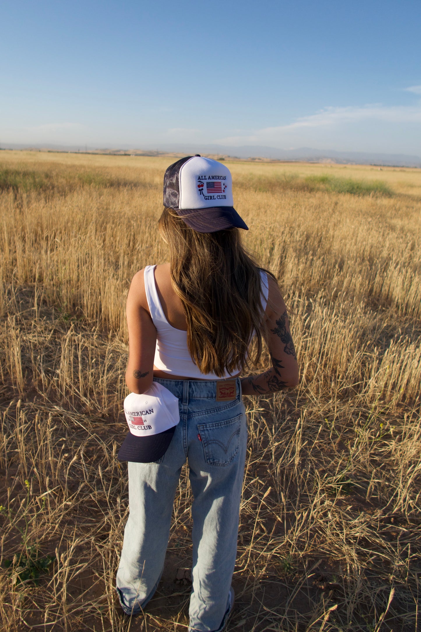 All American Girl Club Trucker Hat