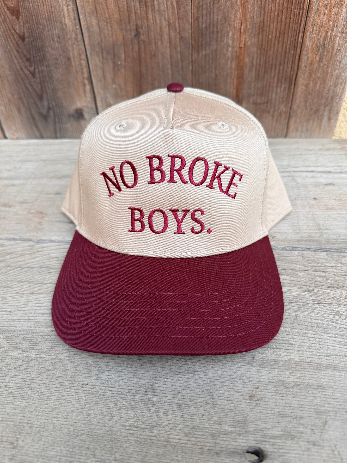 No Broke Boys Trucker Hat