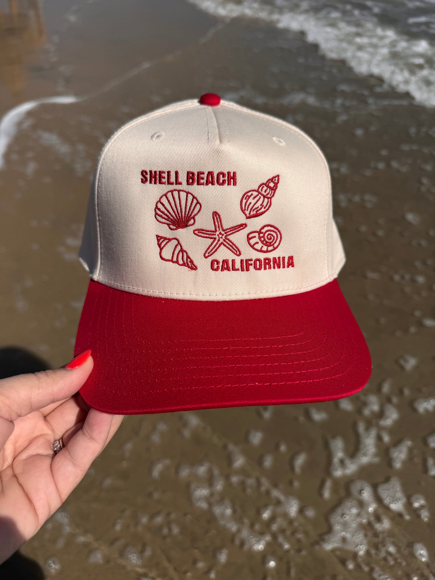 Shell Beach Trucker Hat