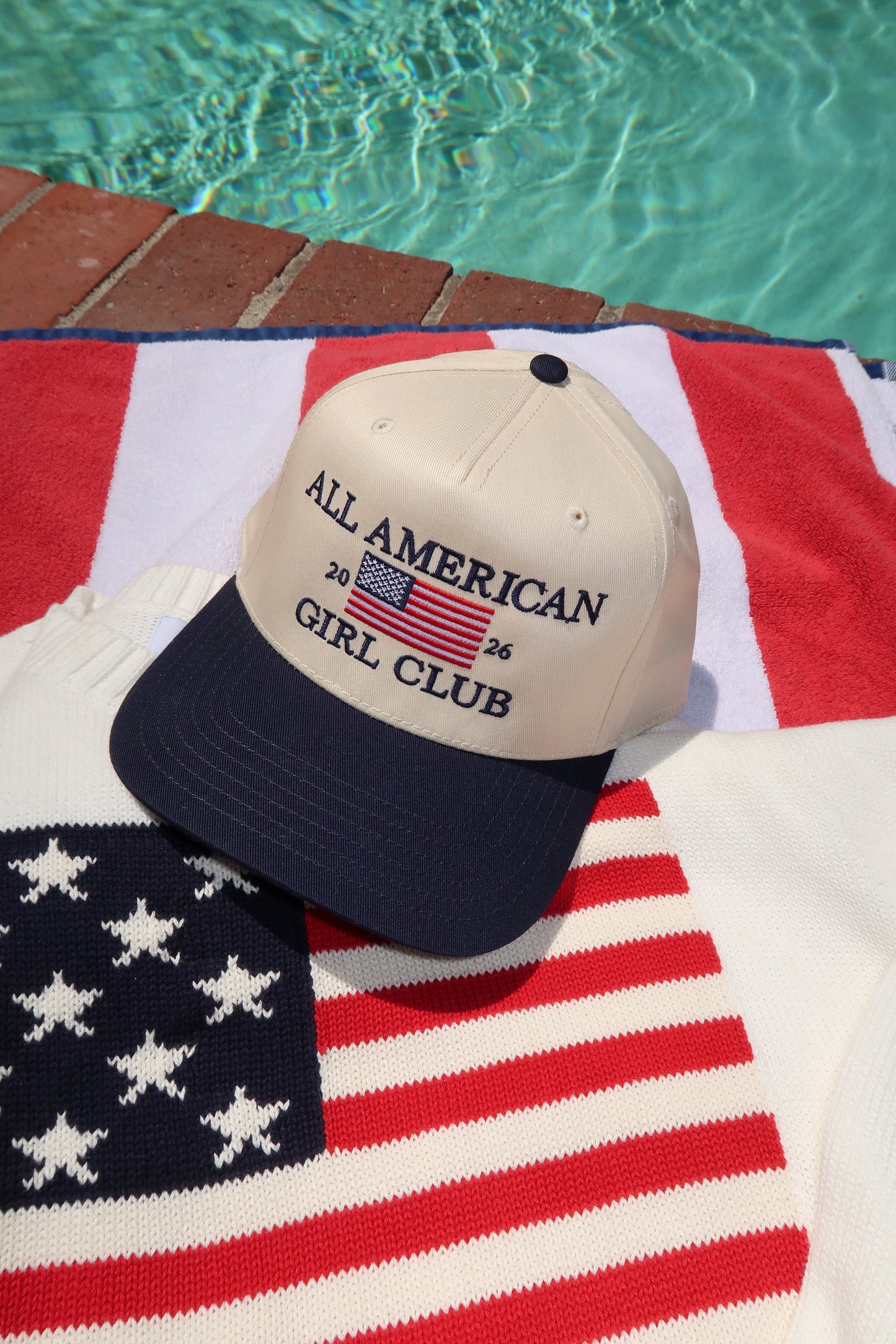 All American Girl Club Trucker Hat