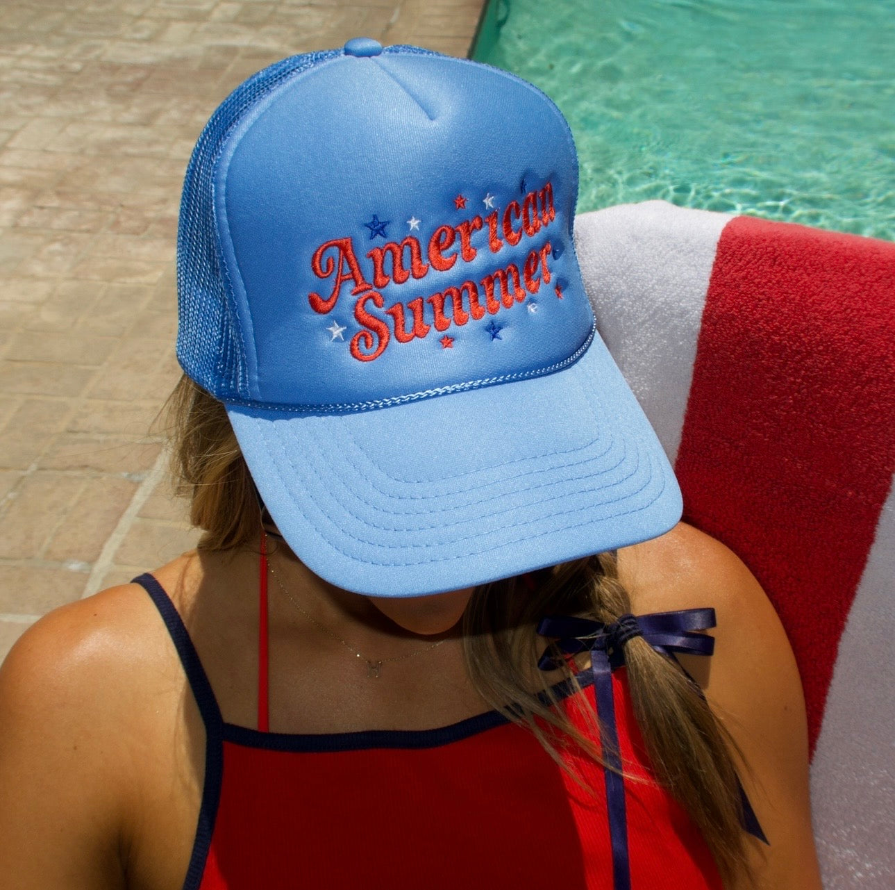 All American Girl Club Trucker Hat