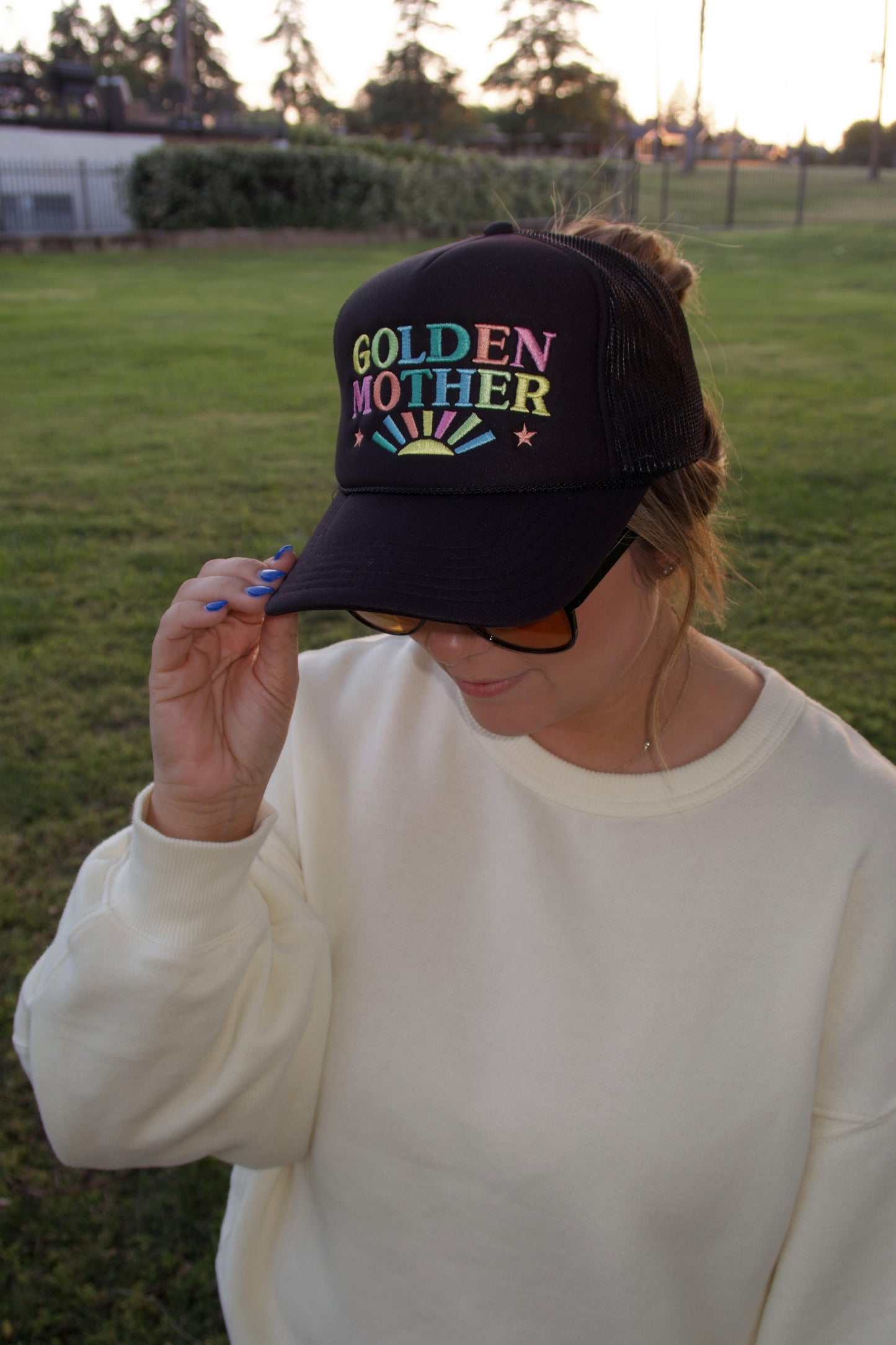 Golden Mother Trucker Hat