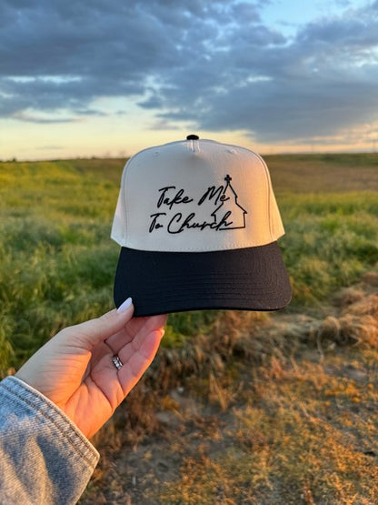 Take Me To Church Trucker Hat