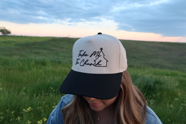 Take Me To Church Trucker Hat