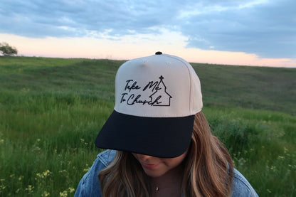 Take Me To Church Trucker Hat