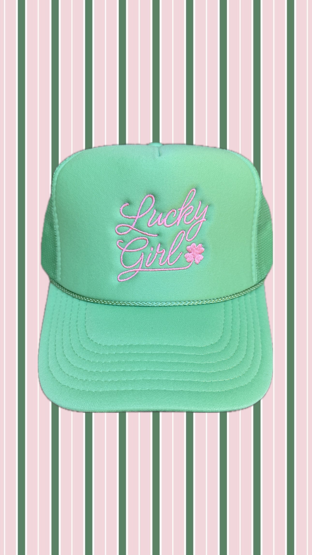Lucky Girl Trucker Hat