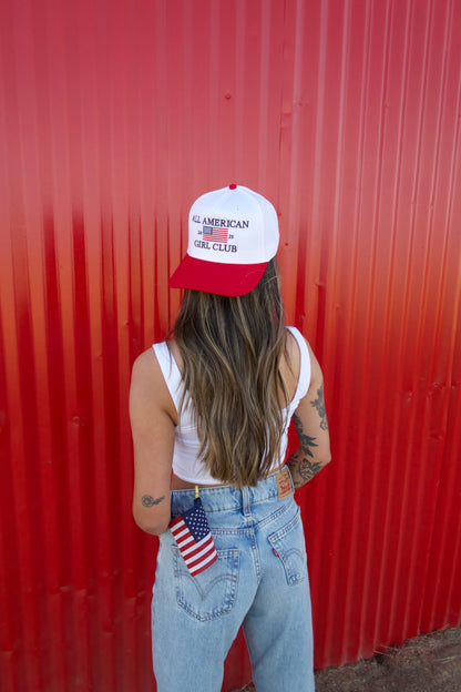All American Girl Club Trucker Hat