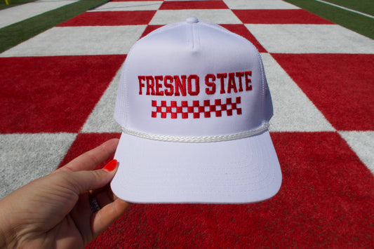 Fresno State Checkers - Trucker Hat