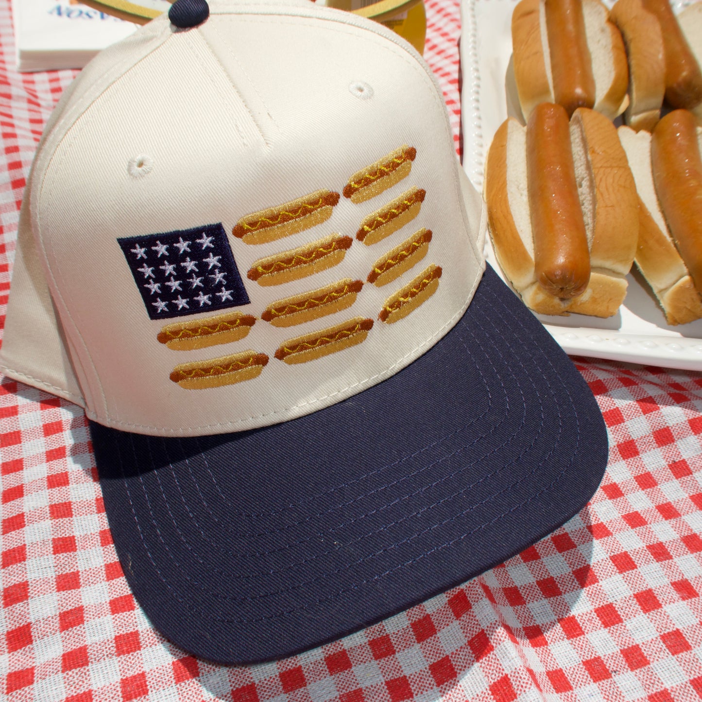 American Hot Dog Trucker Hat